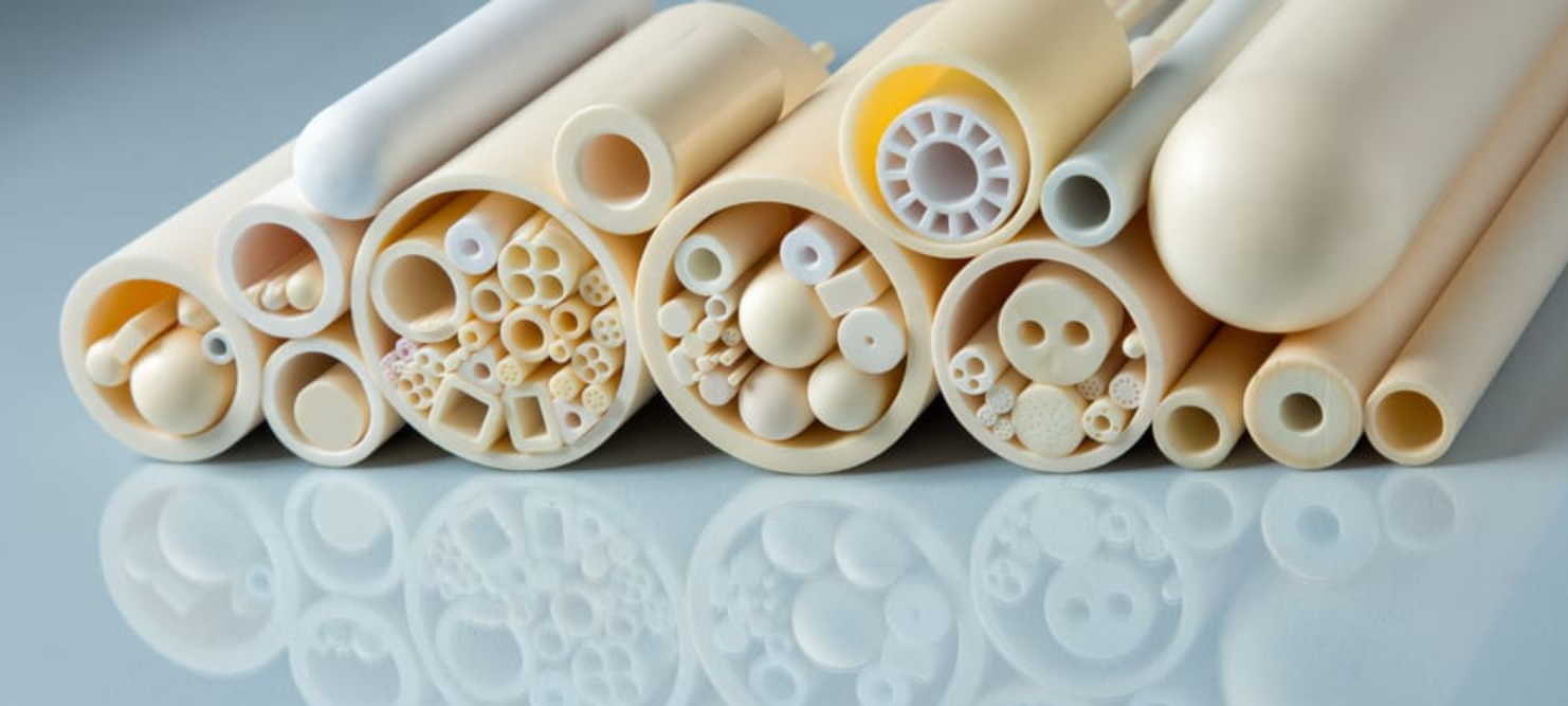 99% 99.7% Alumina Ceramic Tube Industrial Ceramic Thermocouple Tube