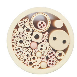 99% 99.7% Alumina Ceramic Tube Industrial Ceramic Thermocouple Tube